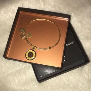 Alex and Ani Sunflower Bracelet